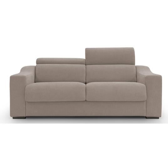 Produit similaire: ALTEREGO DIVANI Canapé lit rapido Eloise canapé convertible 140 cm taupe