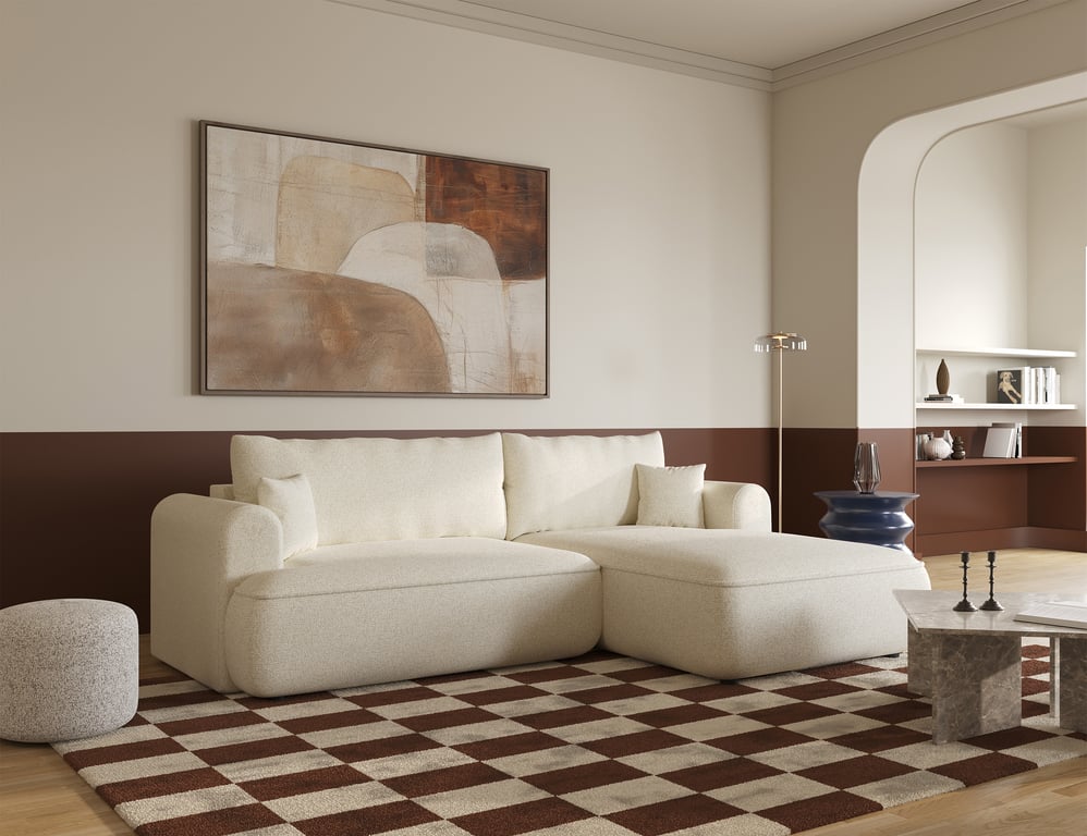 Produit similaire: ovo - Canapé tissu chiné Beige