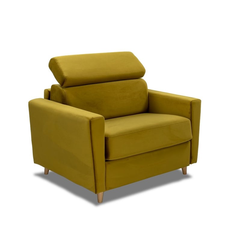 Produit similaire: Fauteuil WAGRAM convertible express matelas 16 cm sommier métal 70 cm têtières ajustables