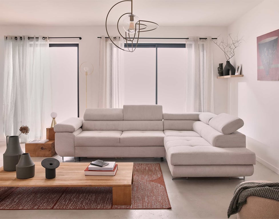 Produit similaire: zaria - Canapé relax convertible Beige