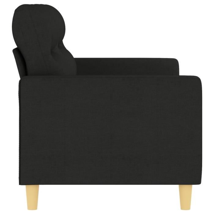 Produit similaire: ZERONE Canapé à 2 places Noir 140 cm Tissu A359239 112314