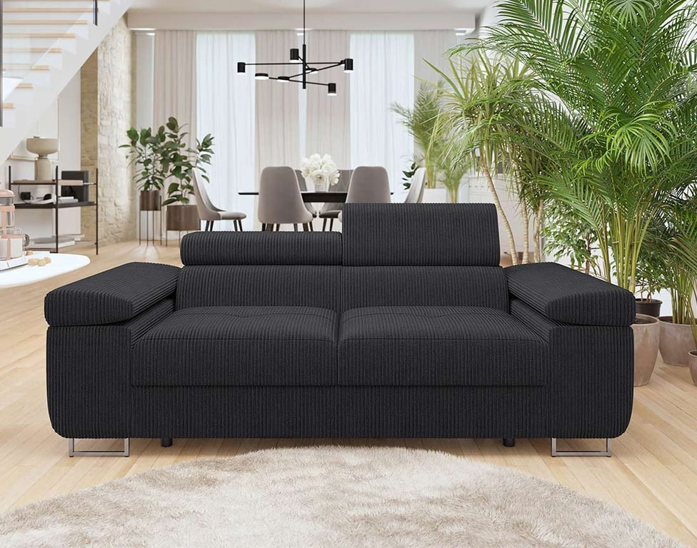 Produit similaire: Pablo - Canapé velours côtelé Noir