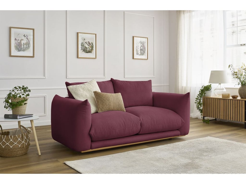 Produit similaire: Canapé droit fixe 2 places ERNEST rouge BOBOCHIC