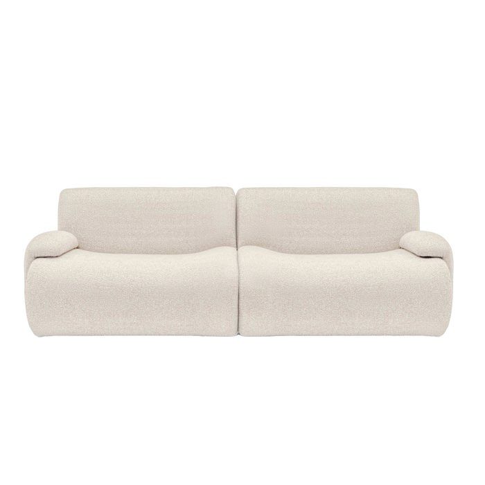 Produit similaire: SWAN - Canapé 3 places en tissu blanc écru