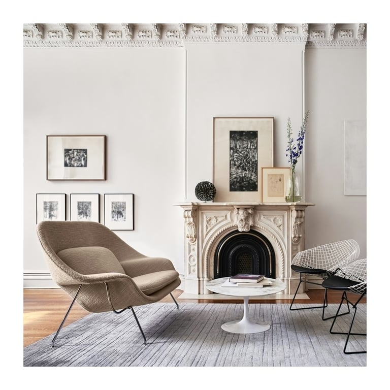 Produit similaire: Canapé Saarinen Womb  - Cato - nature - noir - relax - Remplissage Fibre de Polyester