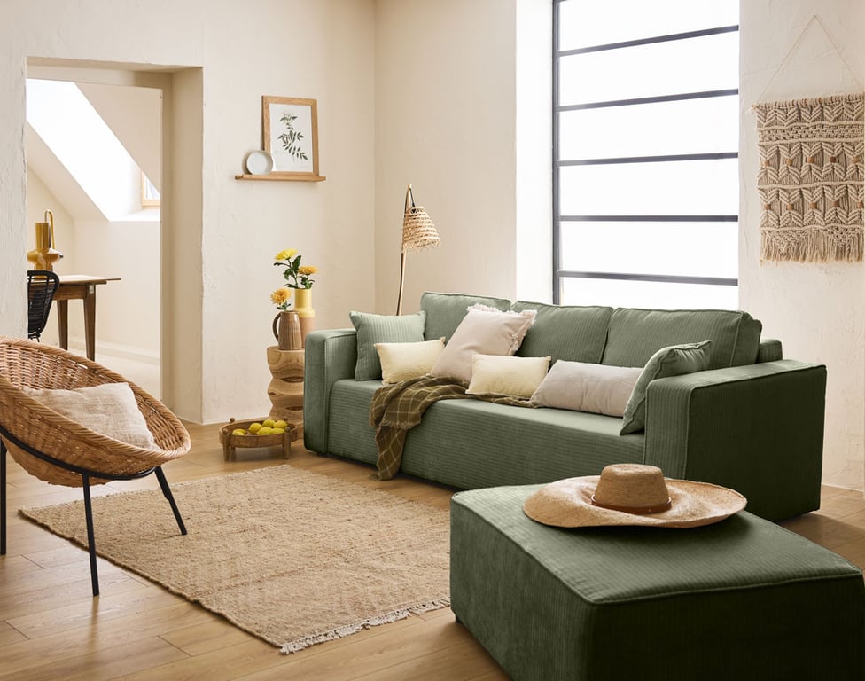 Produit similaire: topaze - Canapé convertible Vert