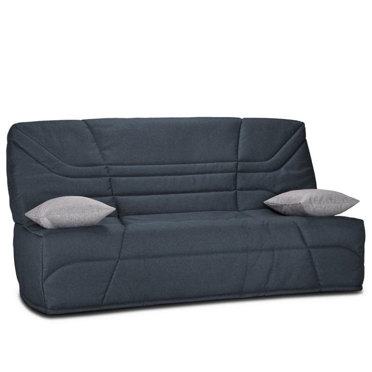 Produit similaire: CLIC CLAC convertible BOLOGNE 130*190 cm matelas confort BULTEX bleu coussins gris