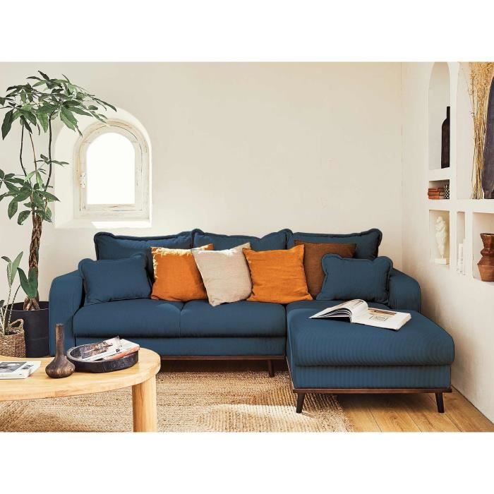 Produit similaire: Santorini - module d'assise méridienne gauche - en tissu texturé - Beige