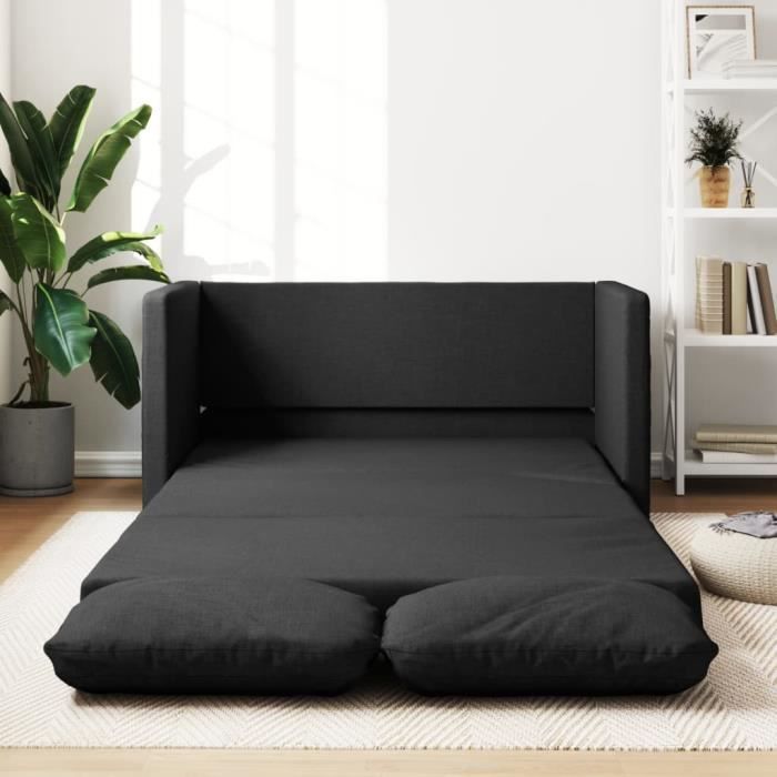 Produit similaire: Canapé-lit 2 en 1 noir 112x174x55 cm tissu -BK353966 (PLA)