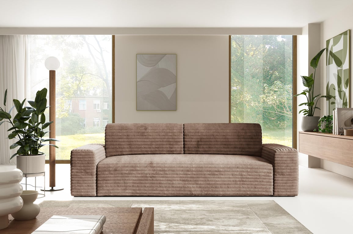 Produit similaire: eden - Canapé velours côtelé beige