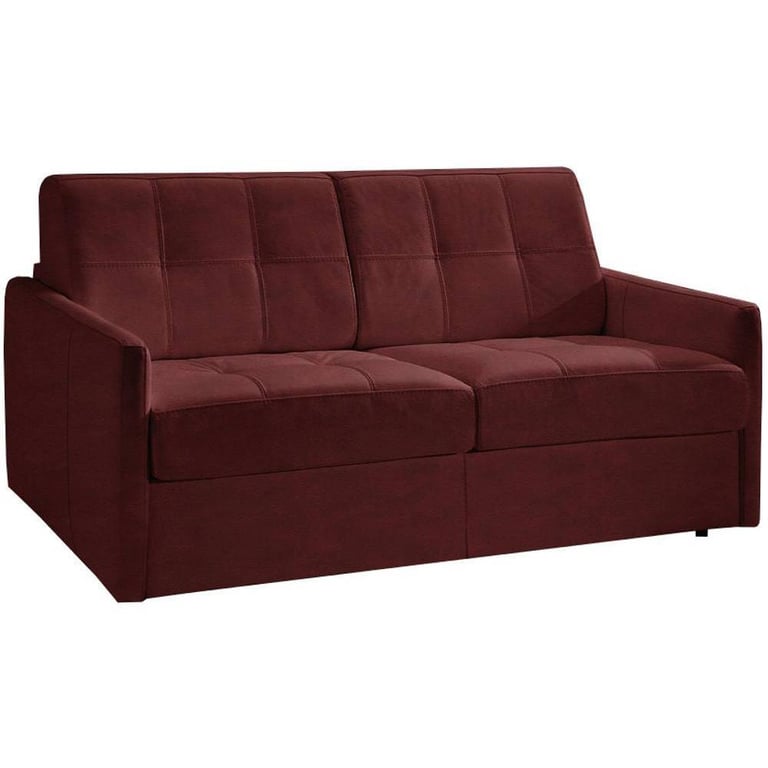 Produit similaire: Canapé lit CUBE convertible en Microfibre bordeaux couchage 160cm express matelas 16 cm