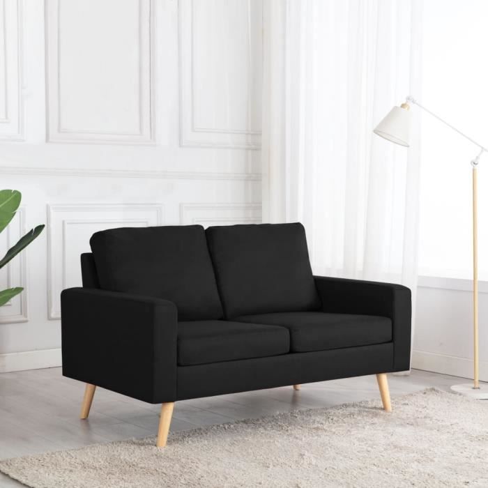 Produit similaire: (ONSALE)Sofa de 2 personnes - Canapé à 2 plc Noir Tissu - 93291