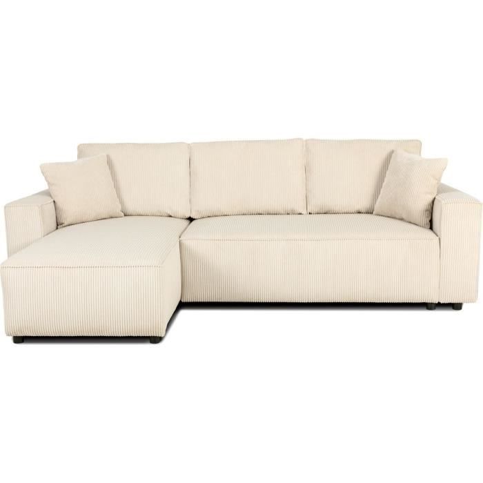 Produit similaire: Canapé Théa 4 pl beige côtelé