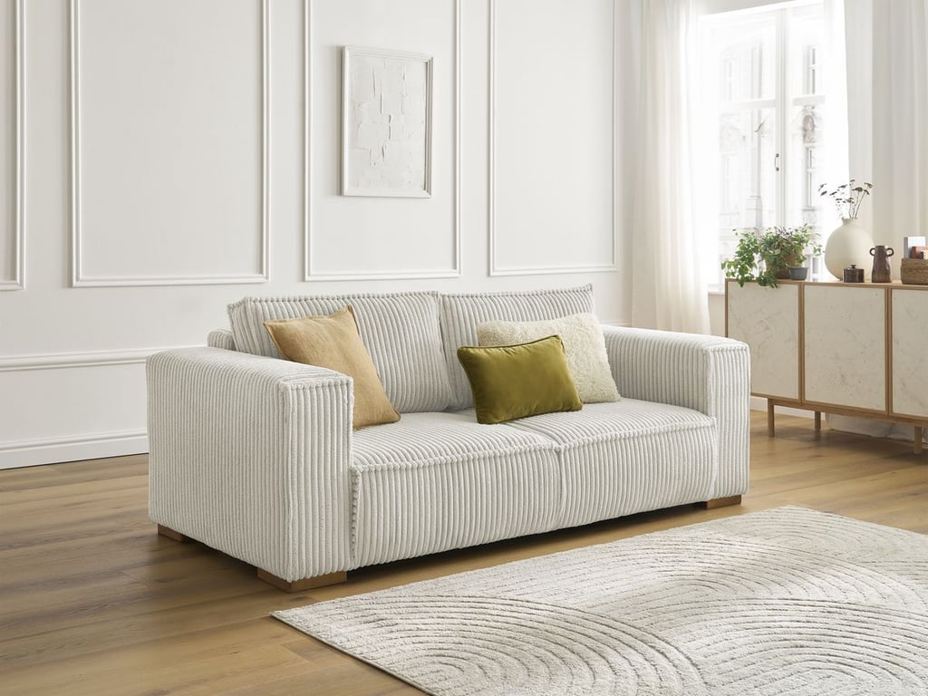 Produit similaire: Chelsea canapé droit fixe 2 places velours côtelé gros côtelé beige