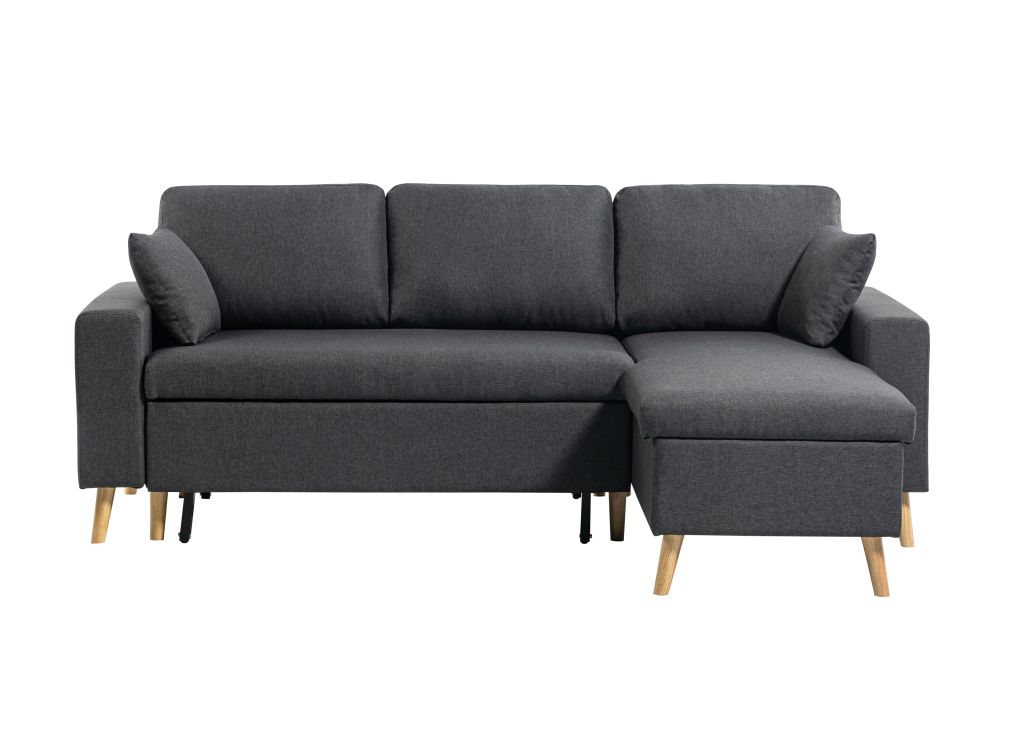 Produit similaire: Canapé d'angle 4 places MARIA SCANDINAVE réversible et convertible en tissu