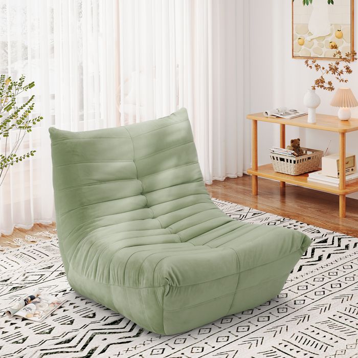 Produit similaire: Canapé simple Scandinave,Canapé Tatami confortable,Canapé de sol paresseux du milieu du siècle,Fauteuil 80x85x84cm Vert