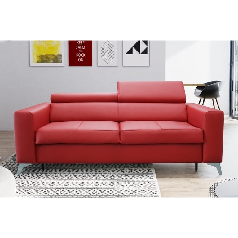 Produit similaire: movida - Canapé relax convertible Rouge