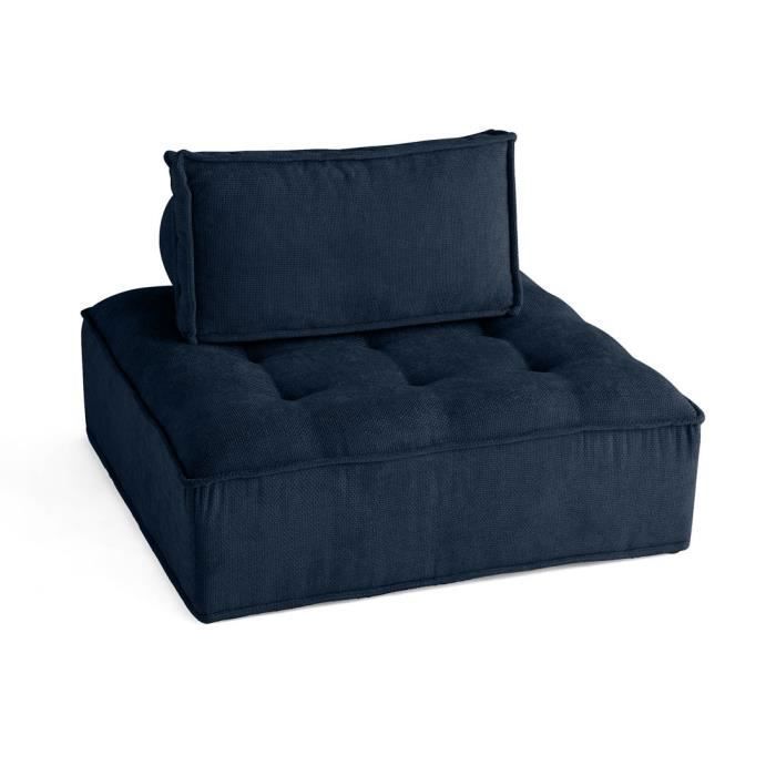 Produit similaire: Marisol - module d'assise - velours texturé - Bleu