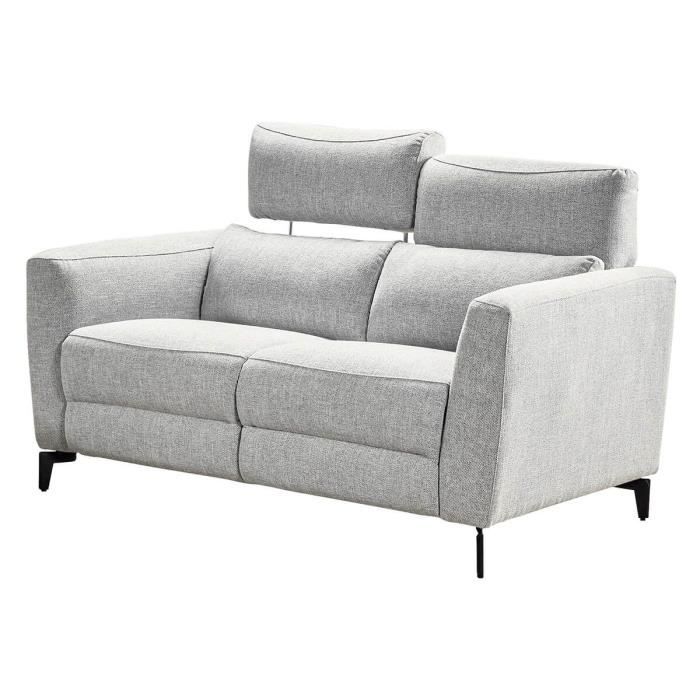 Produit similaire: Canapé Fixe 2 Places - ALTOBUY - Mumbai - Gris Clair - Tissu 100% polyester - Style Contemporain