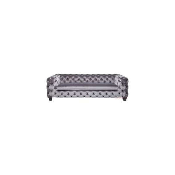 Canapé My Desire Velvet 3 places gris Kare Design