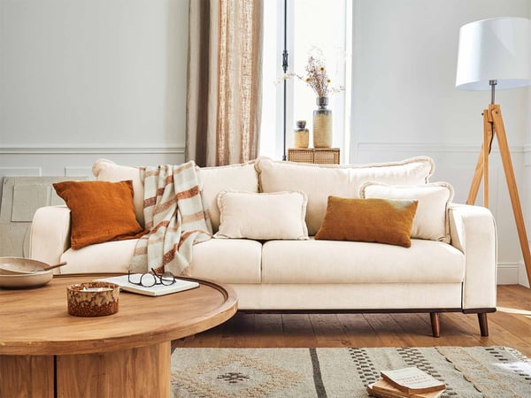 Albane - Canapé convertible Beige