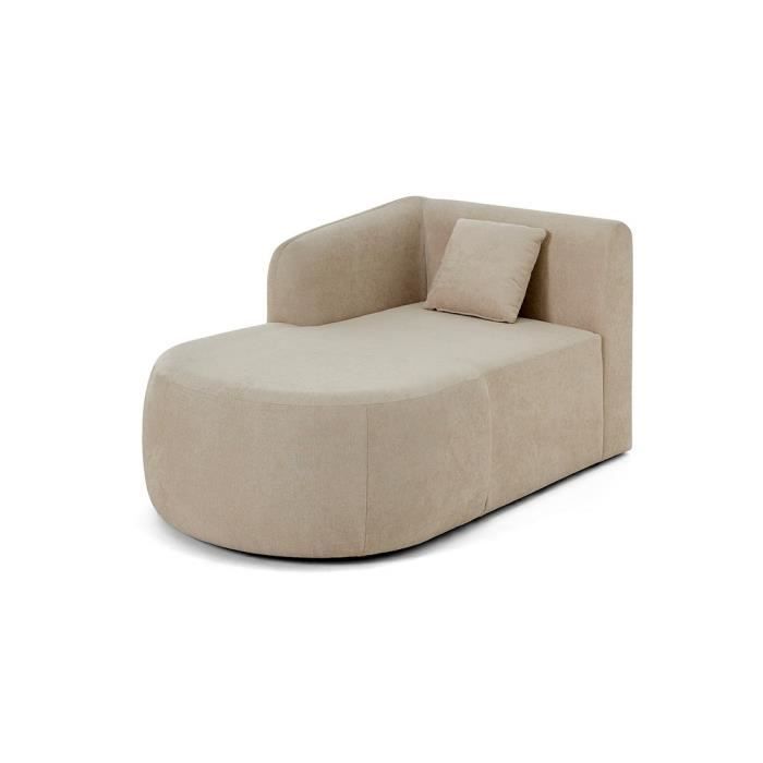Produit similaire: Ikare - module d'assise méridienne gauche - en tissu - Beige