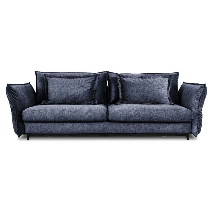 Produit similaire: Canapé Tissu droit Bleu Verduro - 4 Places - MAISON AUBERTIN - Fixe - Moelleux - Contemporain