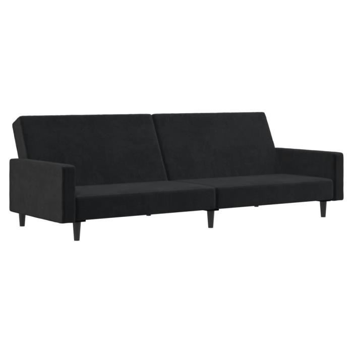 Produit similaire: Mothinessto-Canapé-lit 2 places noir velours-DX10053
