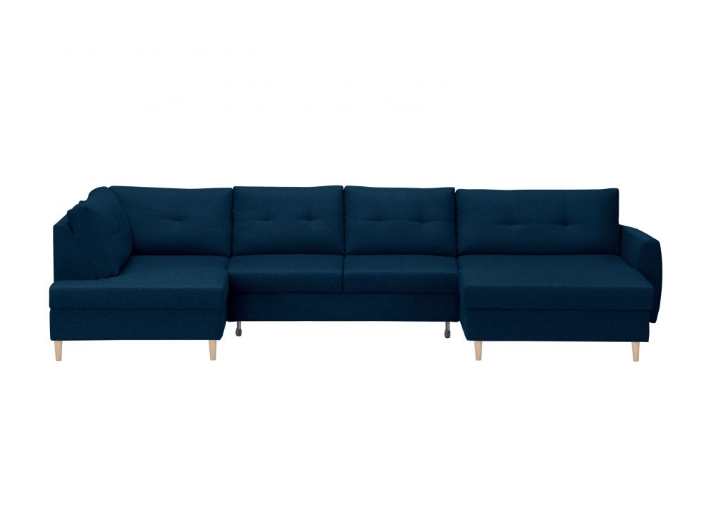 Produit similaire: Canapé panoramique SAMI convertible avec coffre en tissu