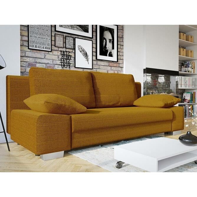Produit similaire: Canapé-lit Comfivo 145 - Comfivo - Poso 1 - Jaune - Boîte de literie - Fonction de couchage