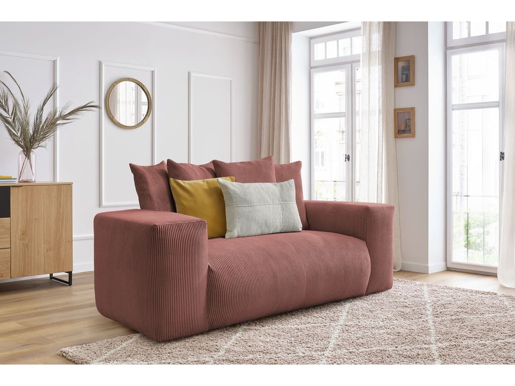 Produit similaire: Canapé droit fixe 2 places VOLTAIRE rose BOBOCHIC