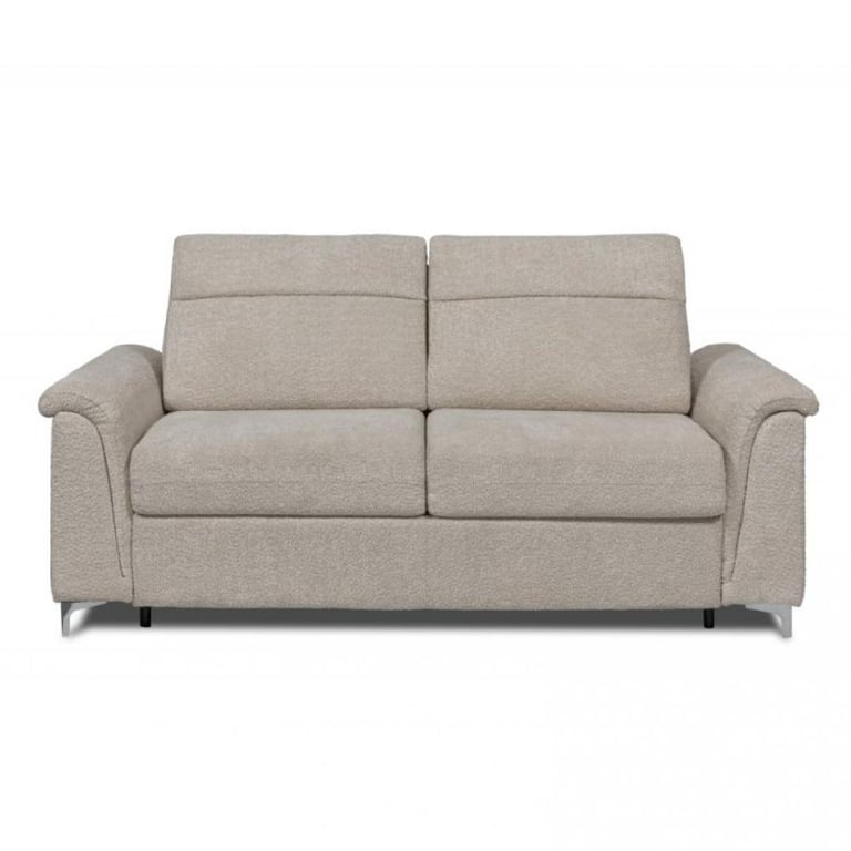 Produit similaire: Canapé convertible EXPRESS LEVENS sommier lattes 160 cm matelas 18 cm tissu bouclettes loop beige