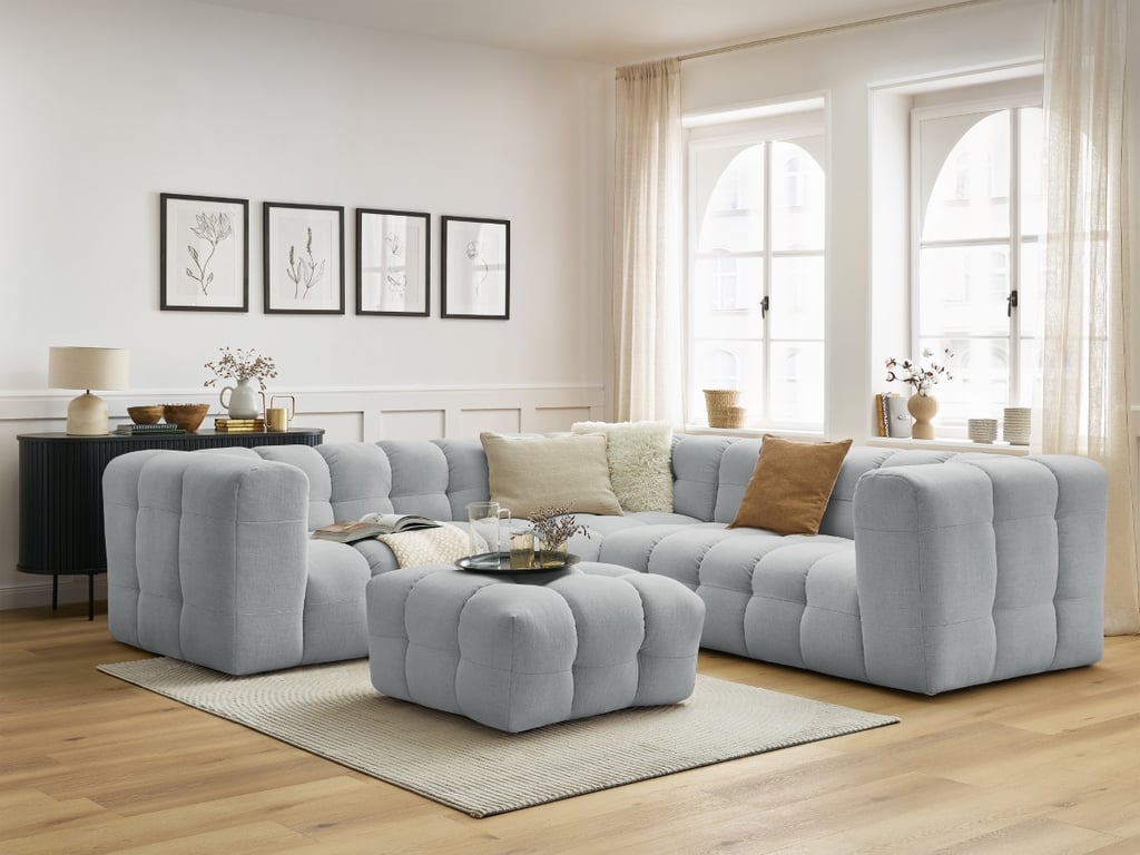 Produit similaire: Cloud canapé d'angle réversible 5 places gris clair