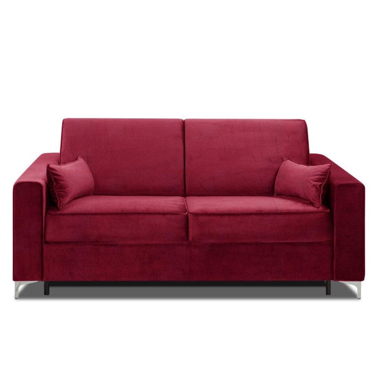 Produit similaire: JACKSON - Canapé convertible velours rouge