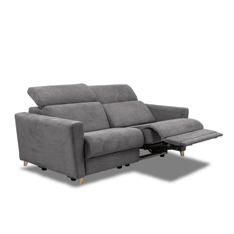 Produit similaire: Canapé 3 places 2 relax électrique WAGRAM avec système zéro wall microfibre gris graphite
