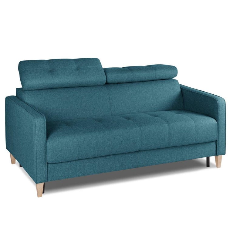 Produit similaire: Canapé convertible GROENLAND 140cm EXPRESS sommier lattes RENATONISI matelas 16 cm Tweed bleu azur