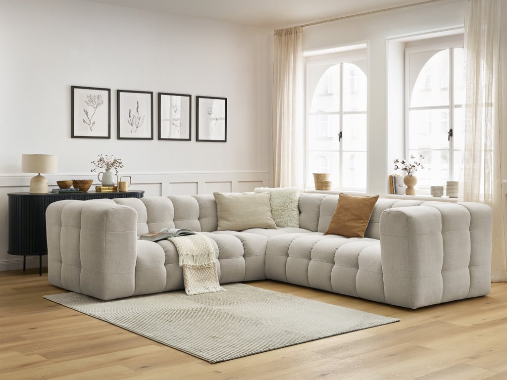 Produit similaire: Canapé d'angle réversible CLOUD beige réversible BOBOCHIC 4 places