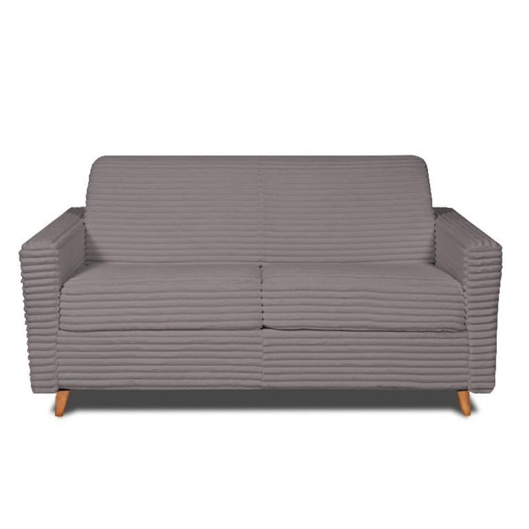 Produit similaire: Canapé convertible PARADISO EXPRESS 160cm sommier métal matelas 14cm velours côtelé zoom terra