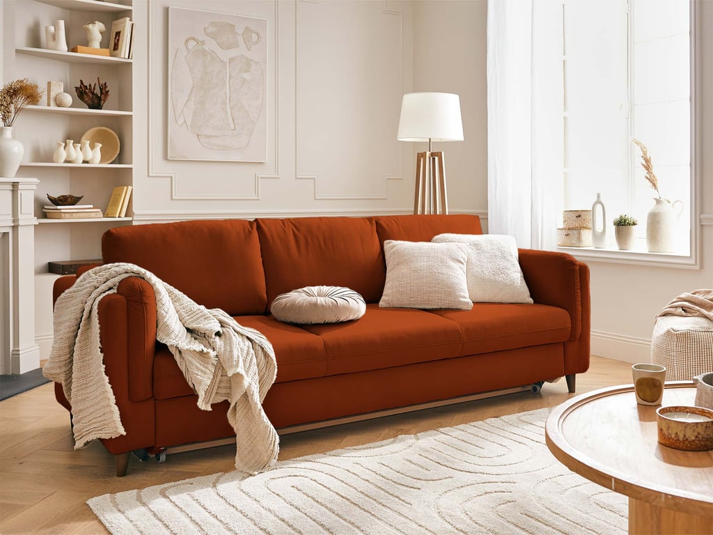 Produit similaire: brooke - Canapé convertible velours Orange