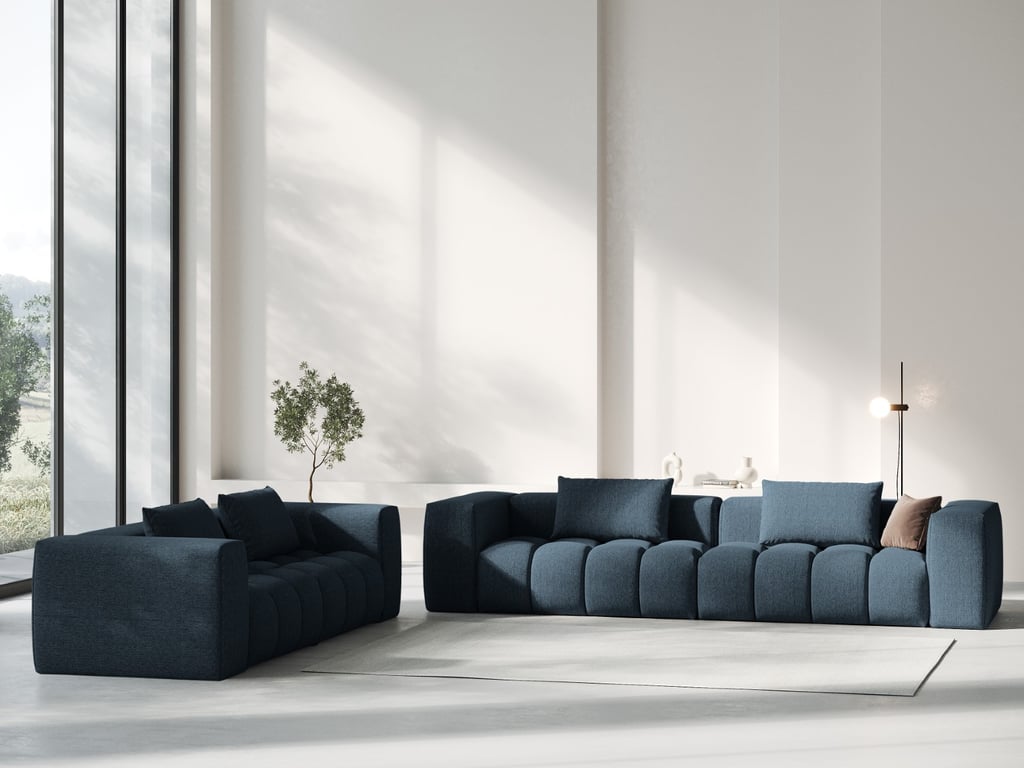 Produit similaire: Lorella - Canapé tweed Bleu