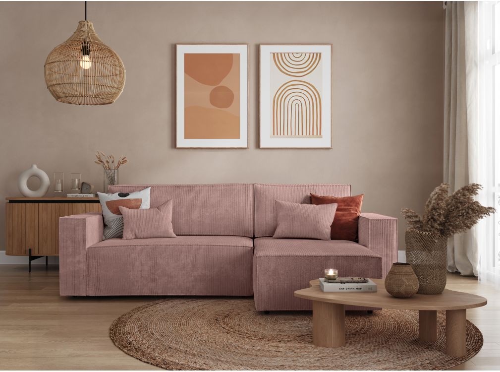 Produit similaire: clarisse - Canapé convertible Rose