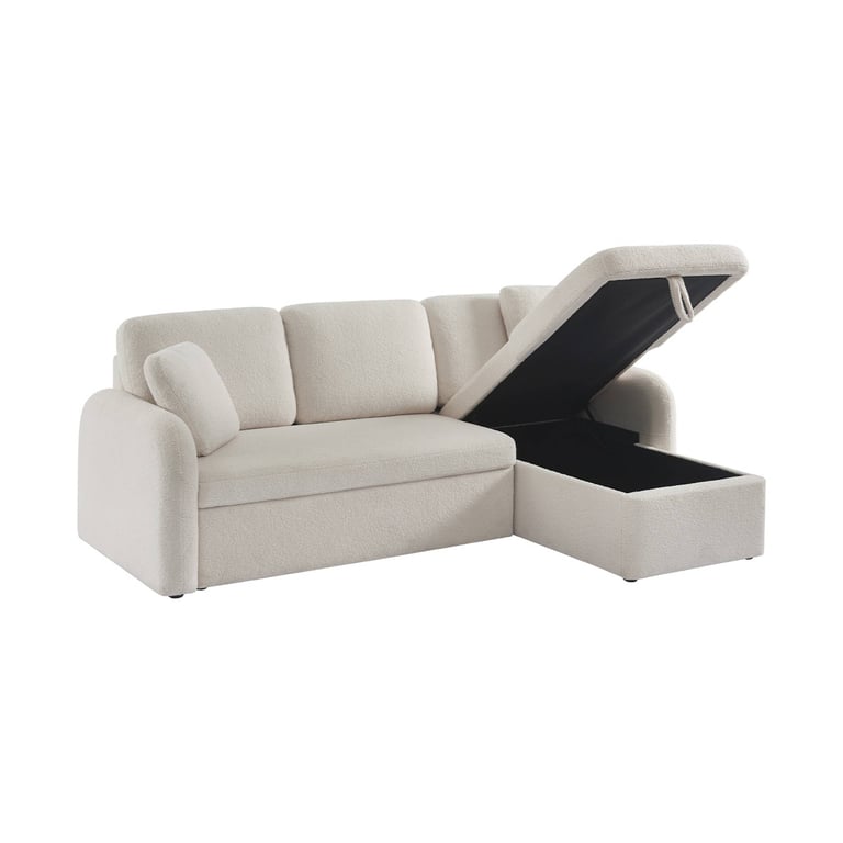 Produit similaire: milano - Canapé convertible bouclette Blanc