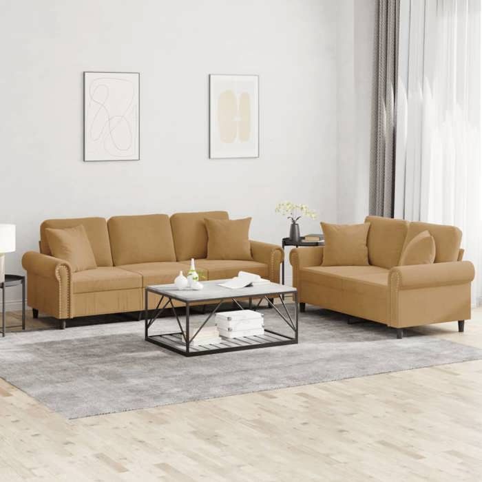 Produit similaire: Ensemble de Canapés avec Coussins 2 pcs, Canapés avec Accoudoirs et Dossier, Ensemble de Meubles, Mobilier de Salon, 3202277