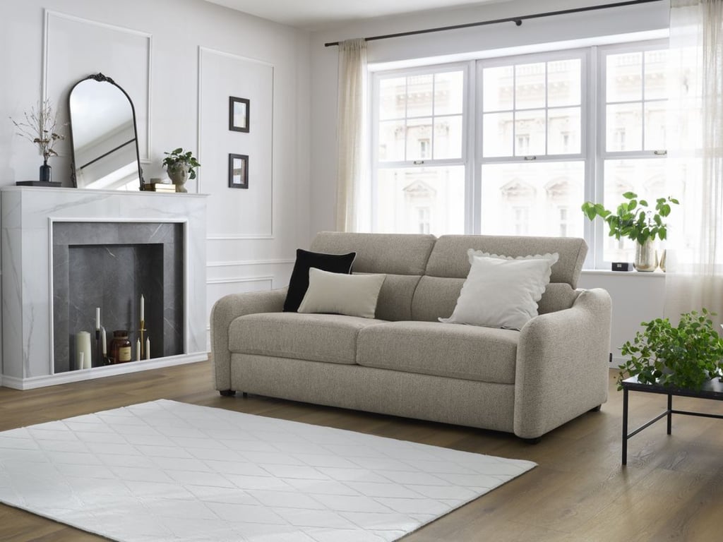 Produit similaire: Canapé droit convertible ouverture express JACOB taupe 160x195 BOBOCHIC 3 places