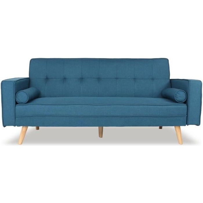 Produit similaire: Canapé convertible scandinave Tao Tissu Bleu Canard