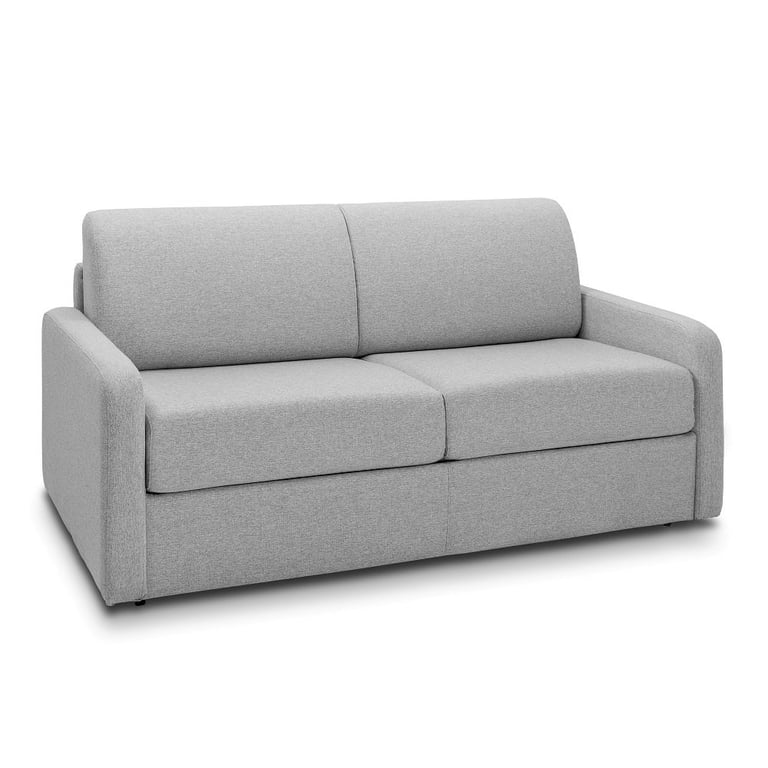 Produit similaire: Canapé convertible express MAC MAHON sommier lattes 140cm matelas 16cm tissu Tweed gris silver