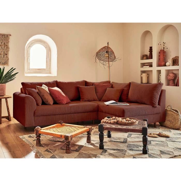 Produit similaire: Rune - canapé d'angle droit - 4 places - en velours côtelé