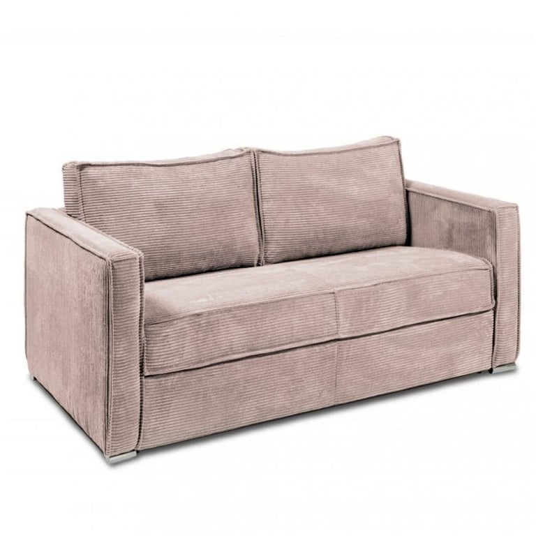 Produit similaire: Canapé convertible express 160cm ANTIBES matelas mémory 22cm sommier metal velours côtelé bleu