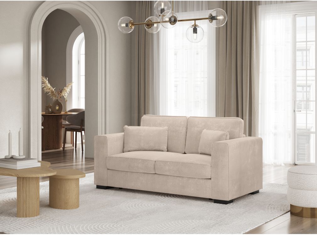 Produit similaire: belami - Canapé velours côtelé Beige