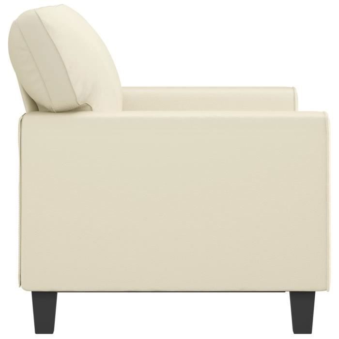 Produit similaire: Mothinessto-13684X-Canapé à 2 places Crème 120 cm Similicuir